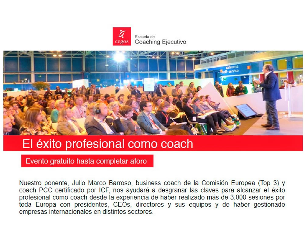 Julio marco Coach Top bussines europ 